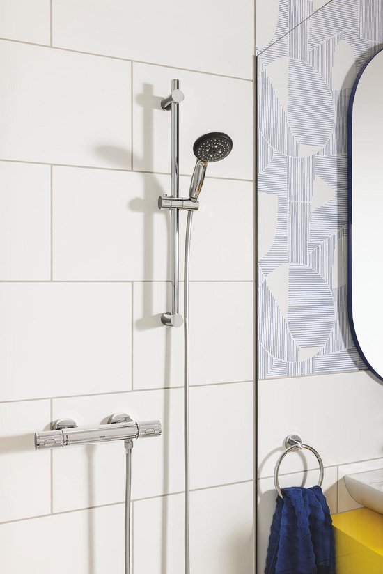 De GROHE Precision Feel thermostatische douchemengkraan