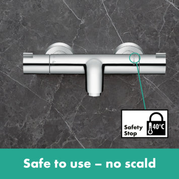 Hansgrohe MyFox Thermostatische Bad- en Douchemengkraan – Chroom – 15 cm